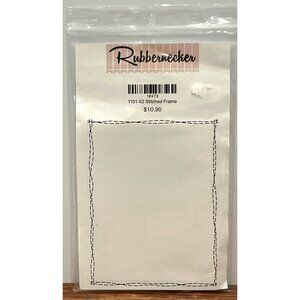 Rubbernecker Stitched Frame rubber stamp 10479 For Crafting & Cardmaking